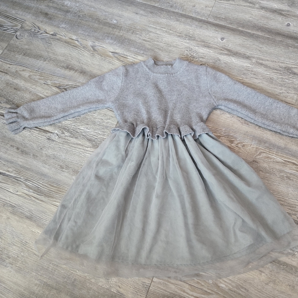 3T Girls Gray Kids Dress